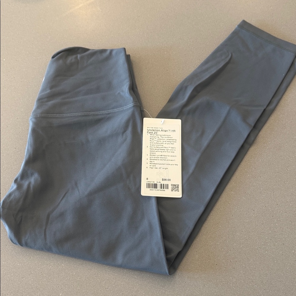 Lululemon Athletica Align HR Pant in Gray/Blue